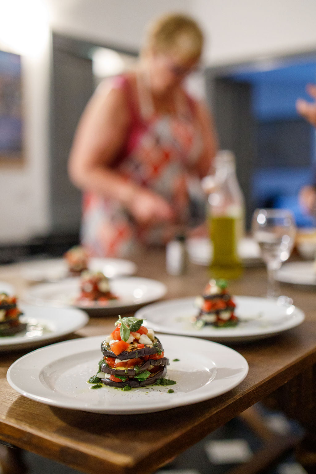 Deltager anretter italiensk ret – gastronomi rejser i Ligurien