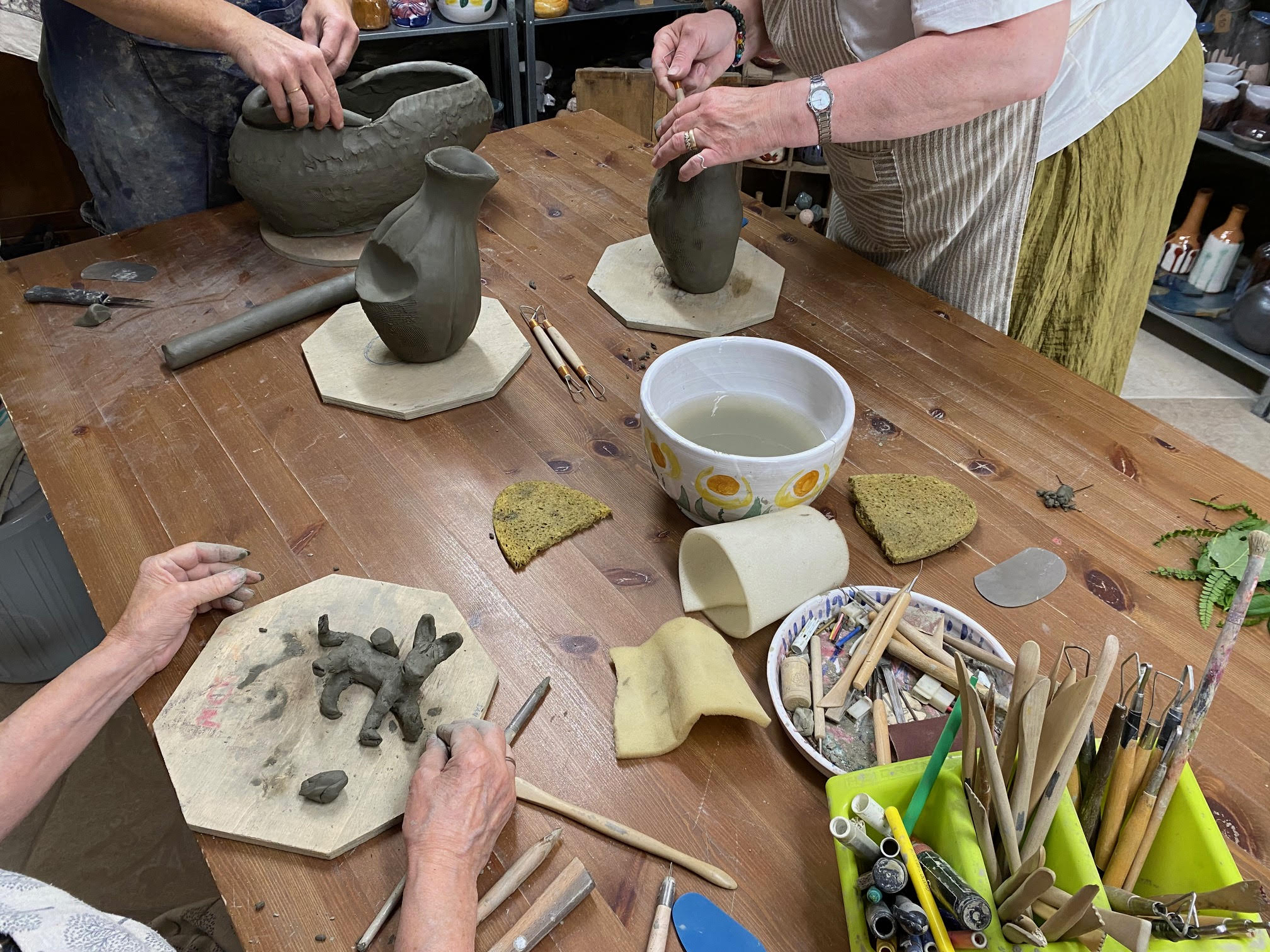 Keramik kursus i Italien