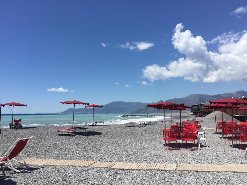 Stranden ved Bordighera