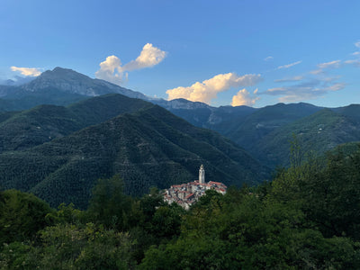 Castelvittorio set fra oven