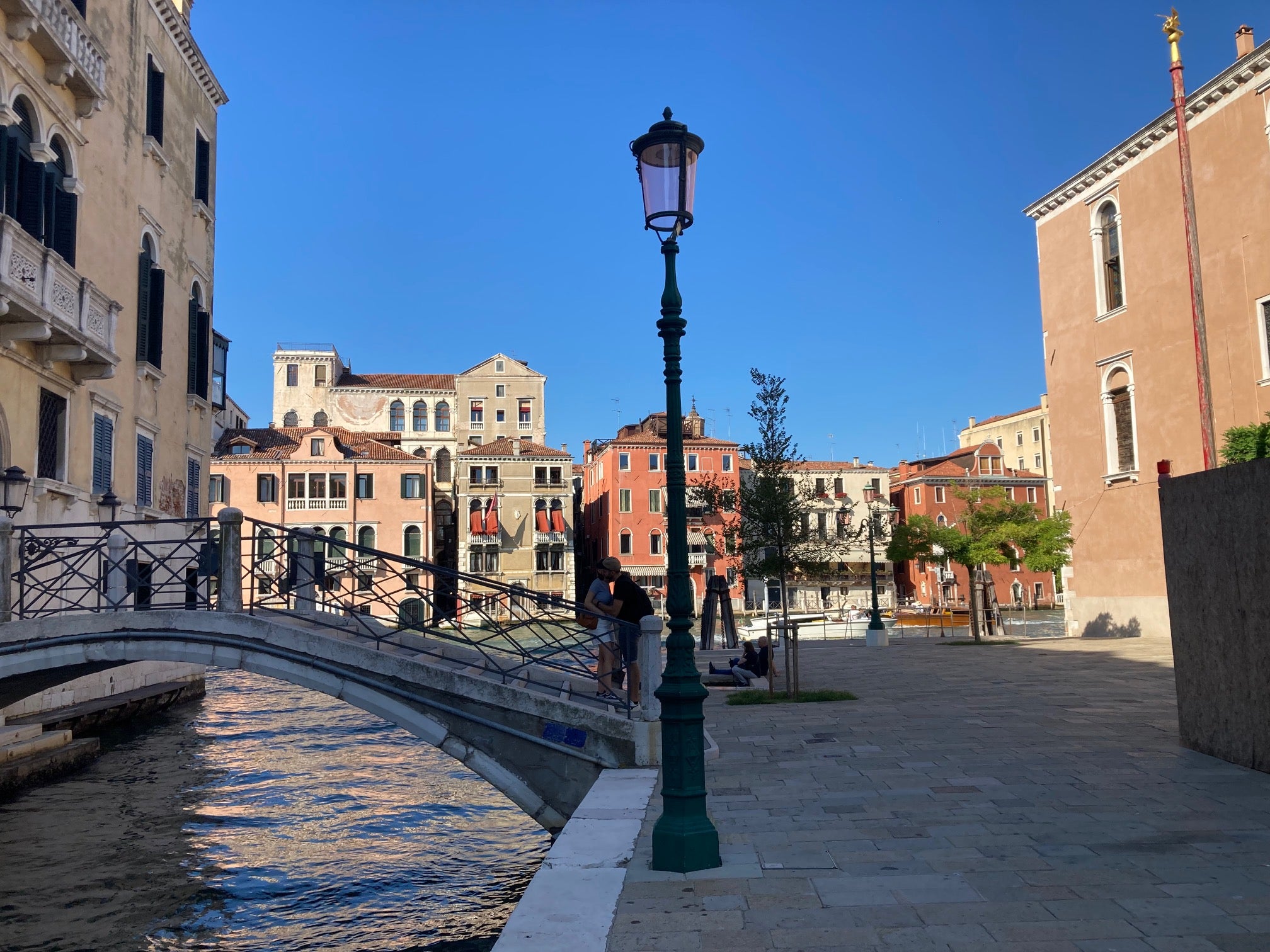 En rolig bydel i Venedig