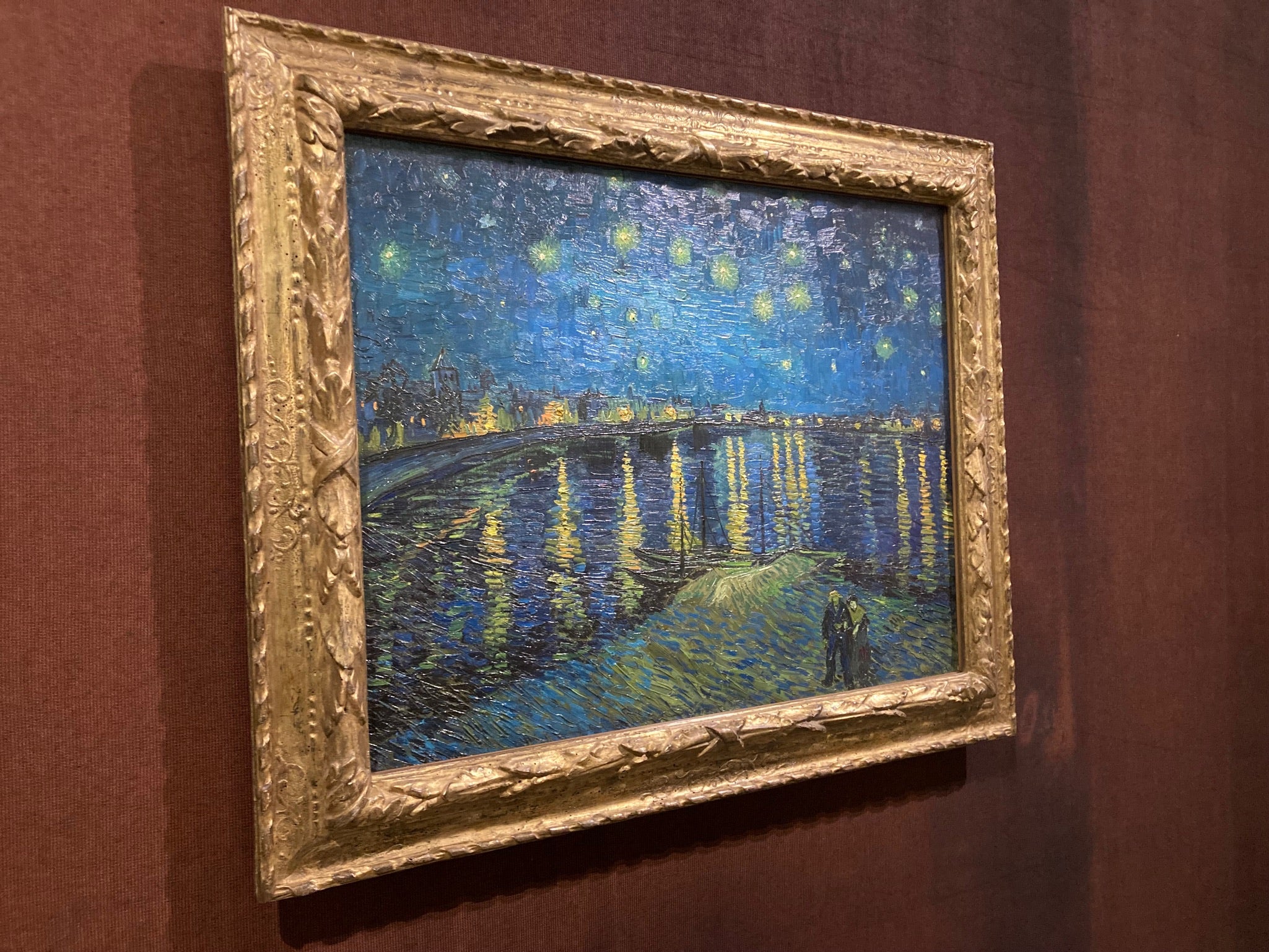 Van Goghs berømte maleri "Stjernenatten" - malet i Arles