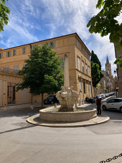 Et af de utallige springvand i Aix-en-provence