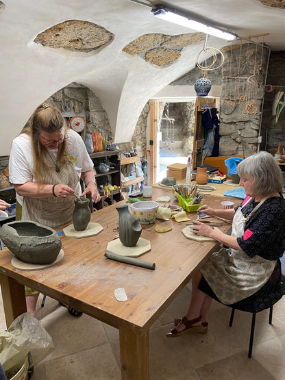 Keramikworkshop i Italien