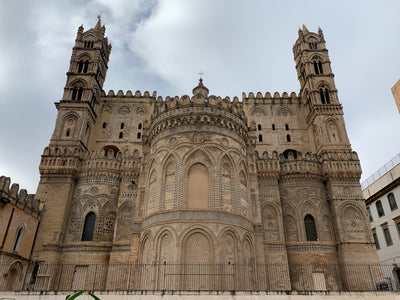 Domkirken i Palermo under vandreferie Sicilien