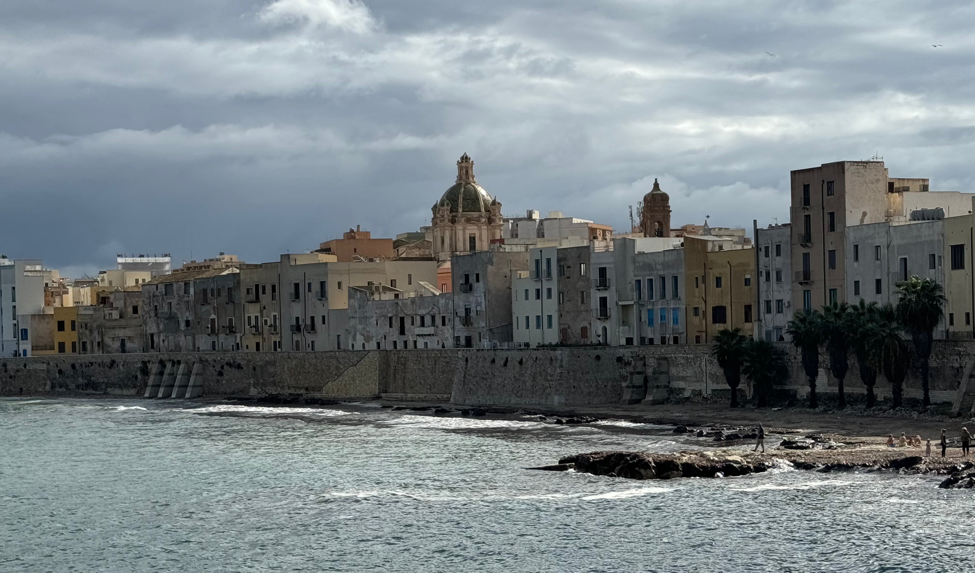 Havnefronten i Trapani