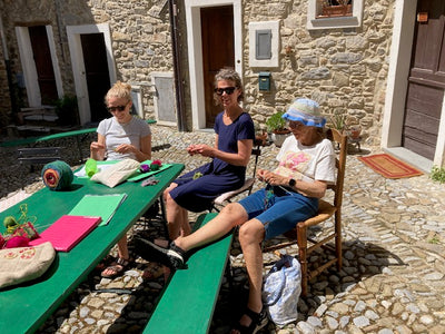 Strikkerejse til Italien med Inge-Lis Holst