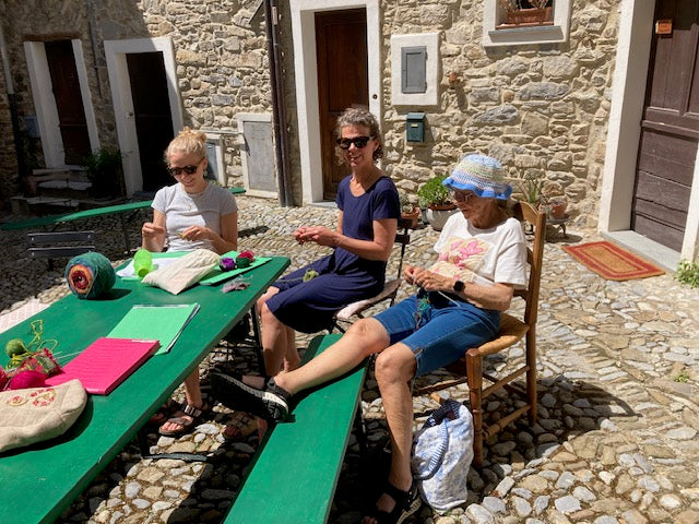 Strikkerejse til Italien med Inge-Lis Holst