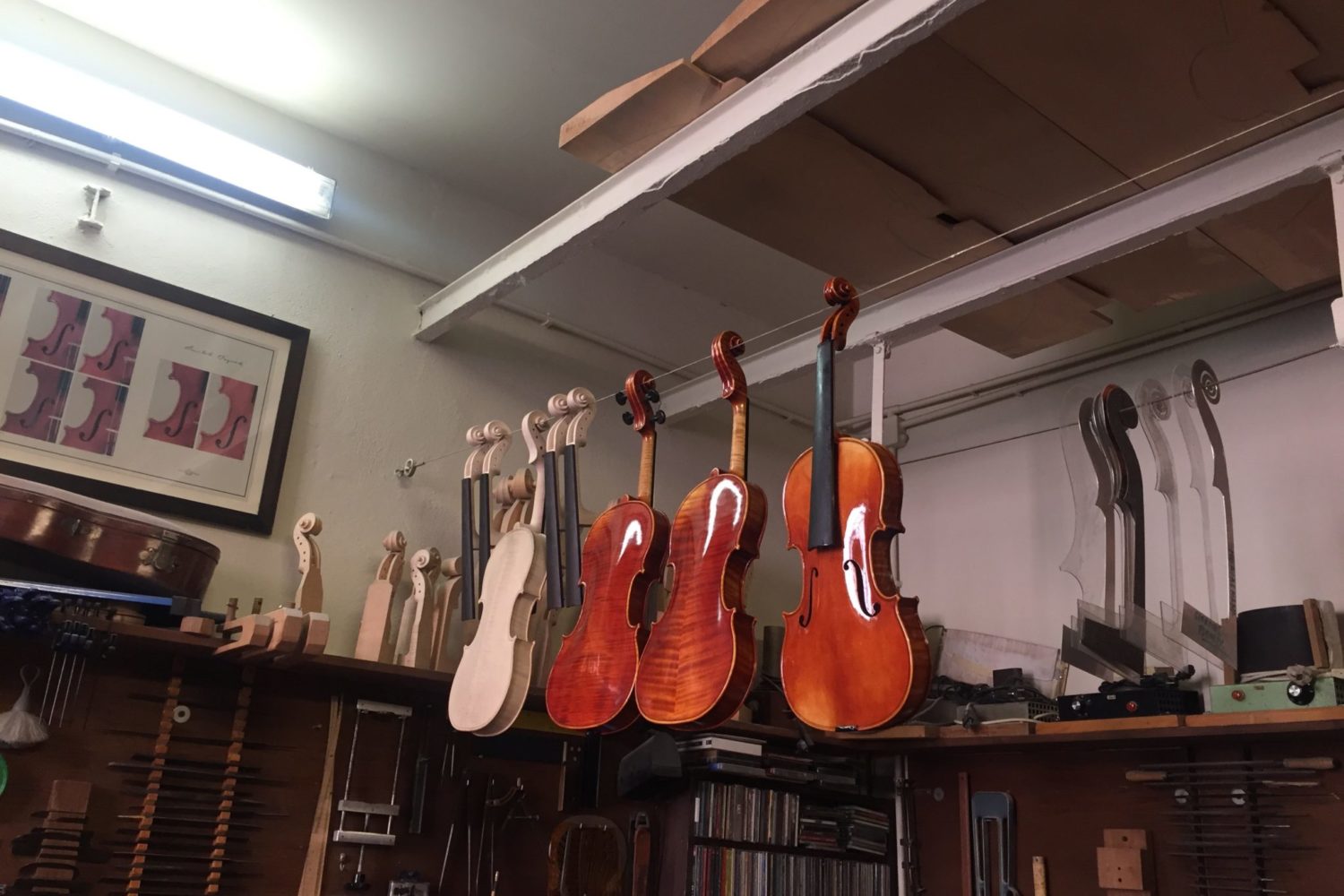 Violin værksted